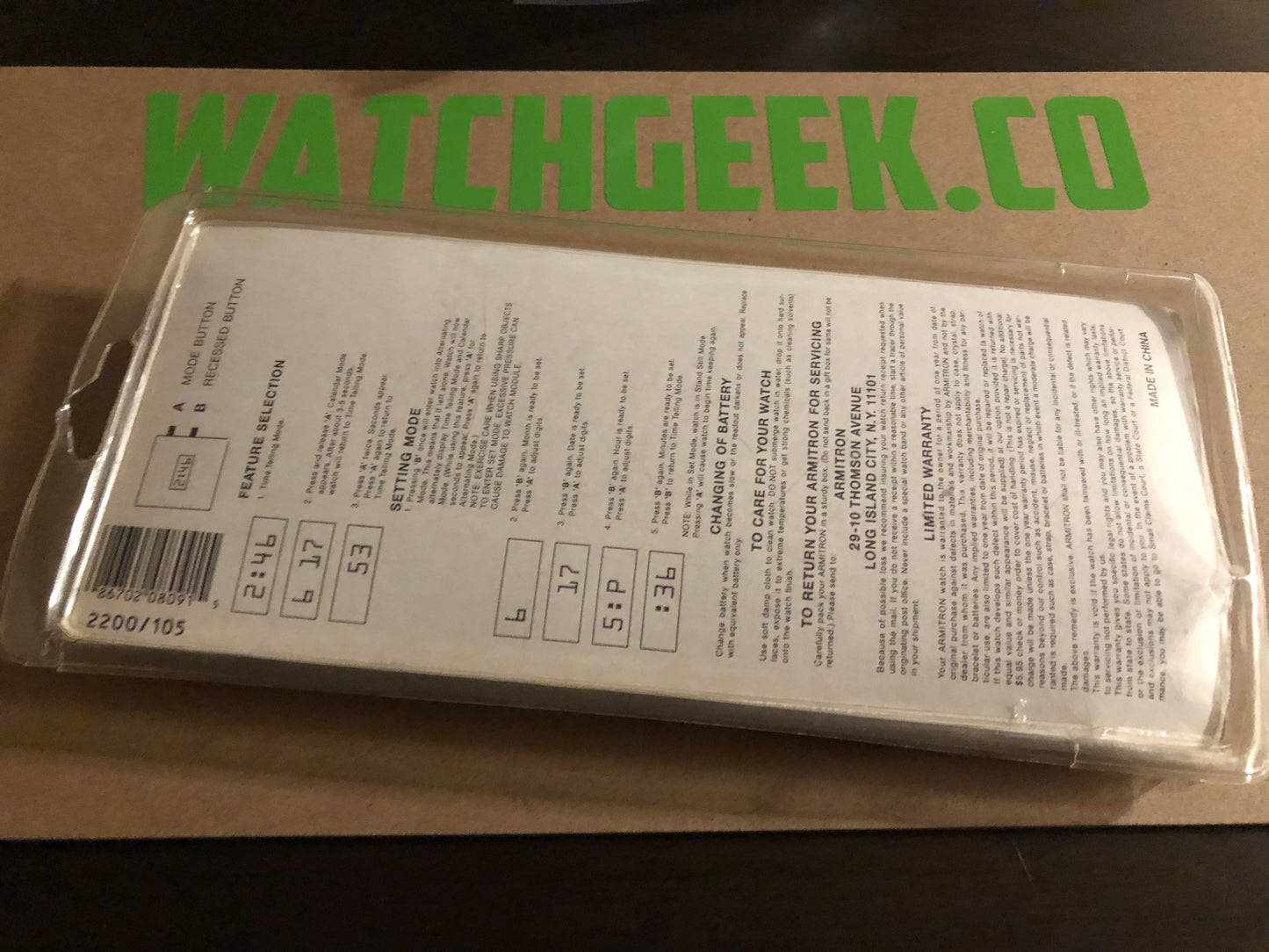 Looney Tunes Taz watch