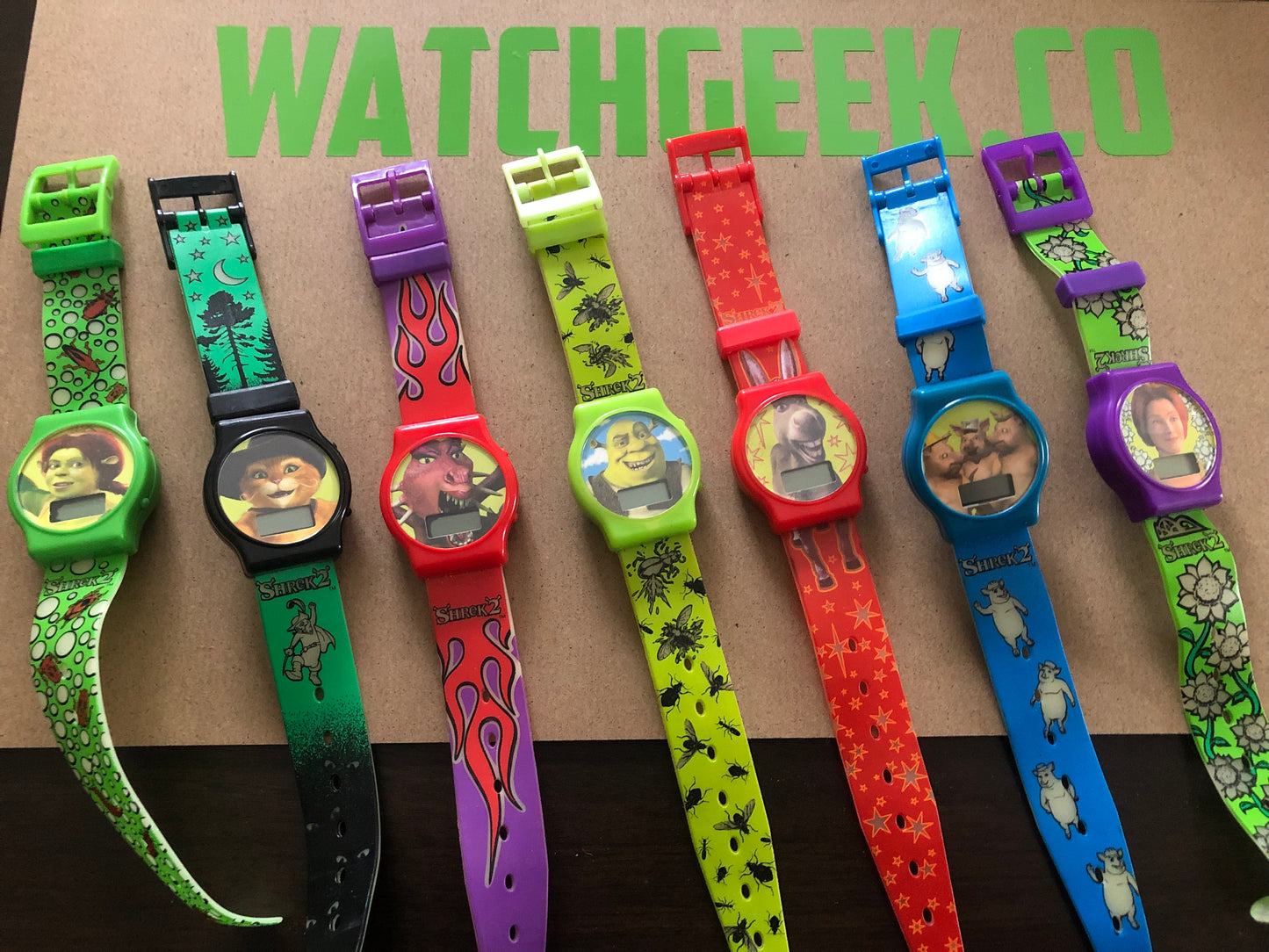 Shrek & friends watches