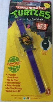 TMNT flip watch collection