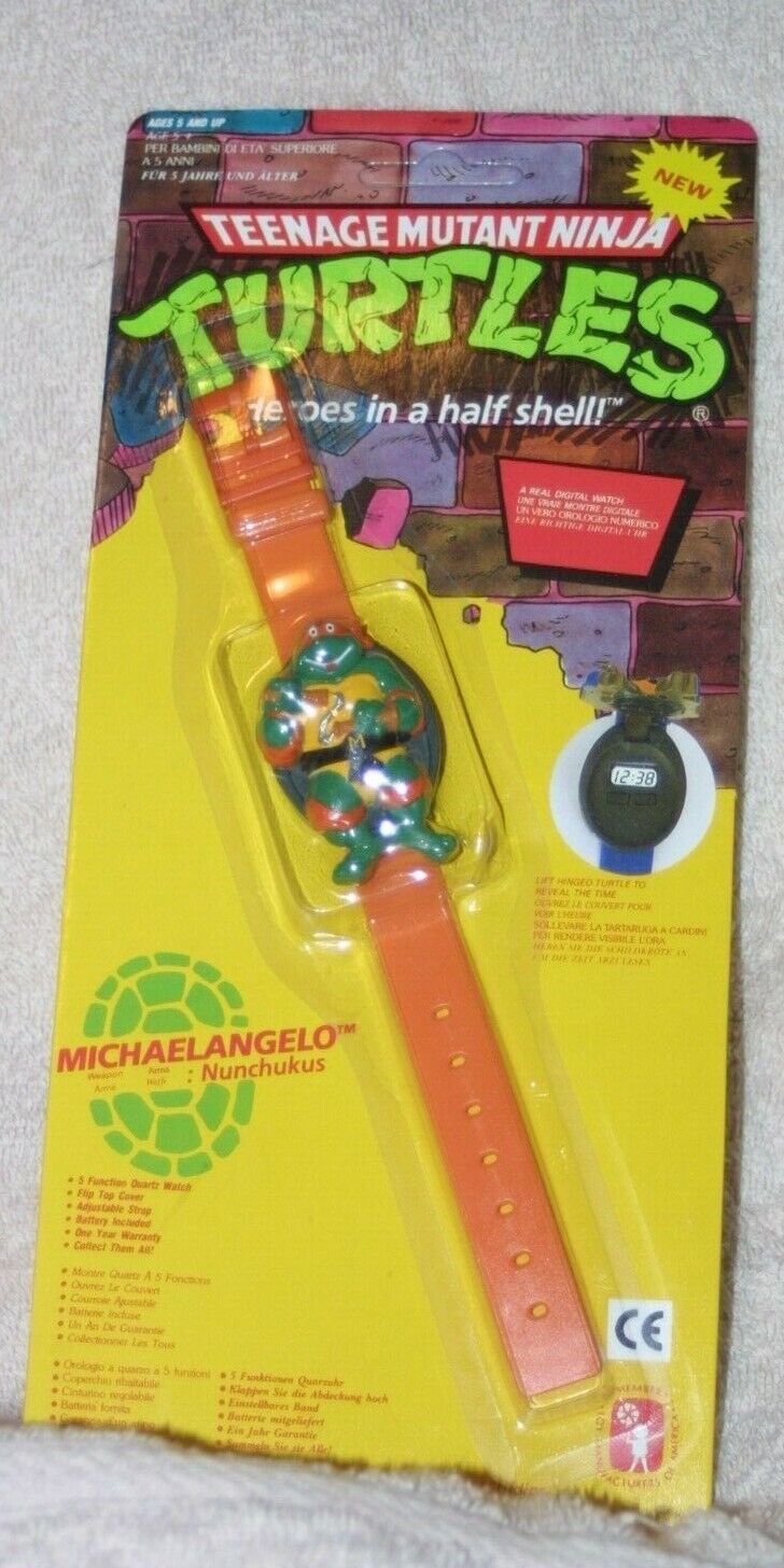 TMNT flip watch collection