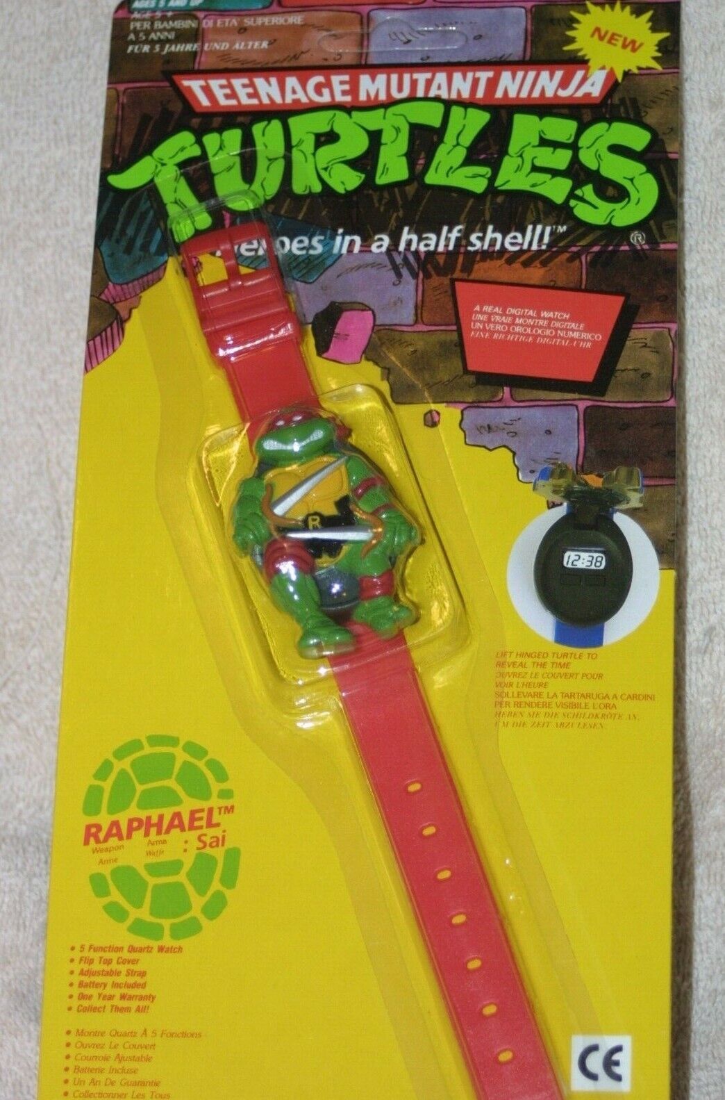 TMNT flip watch collection