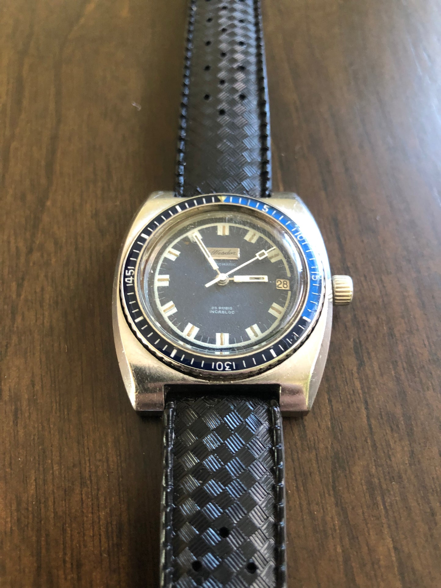 Vintage Wisdor diver watch