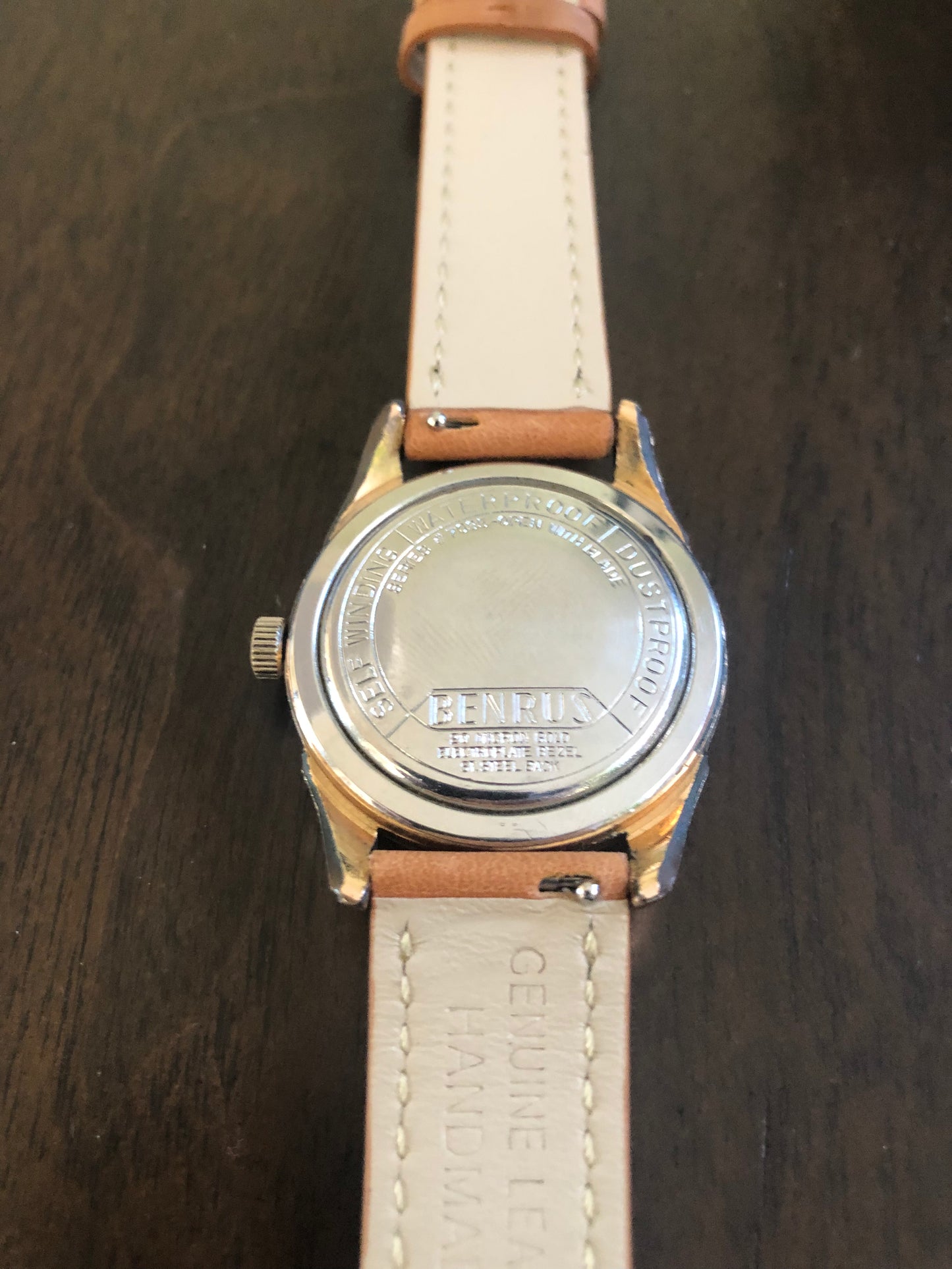 Vintage Benrus 3-Star dress watch