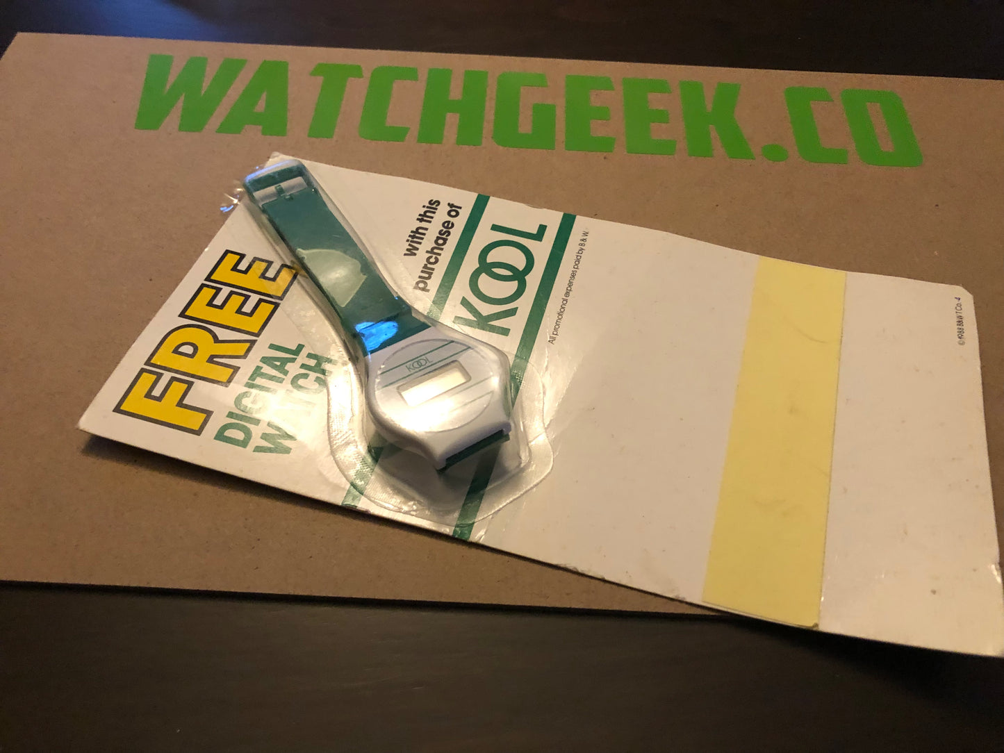 Kool cigarettes watch