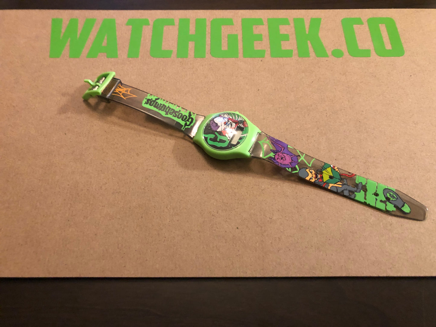 Goosebumps “Curly the Skeleton” watch