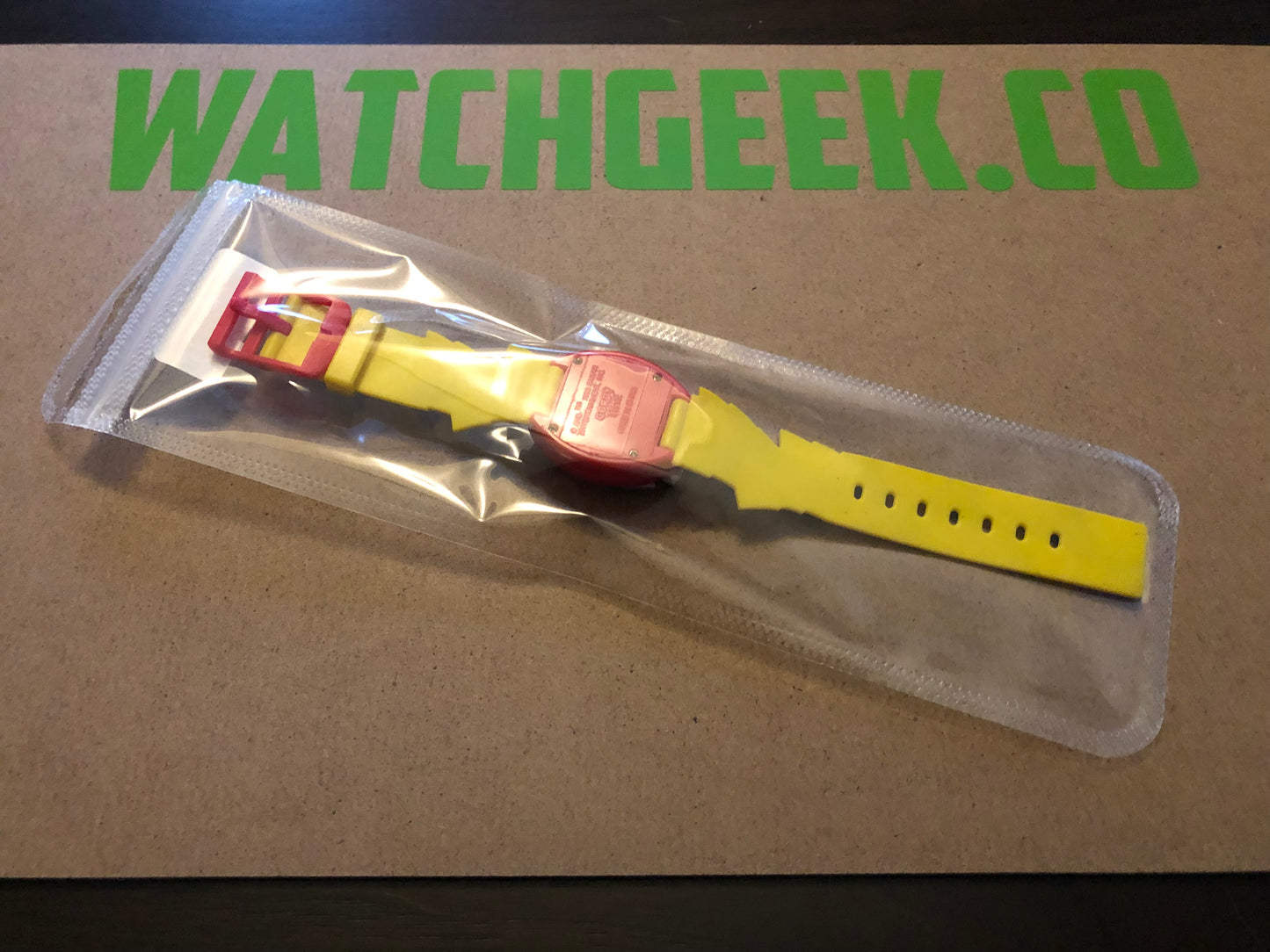 Power Rangers Yellow Ranger (Trini) flip watch