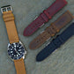 Oiled leather strap - 22MM - 2 piece