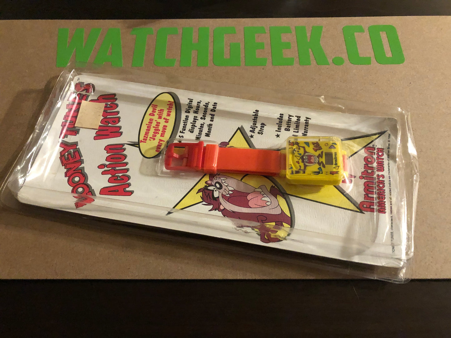 Looney Tunes Taz watch