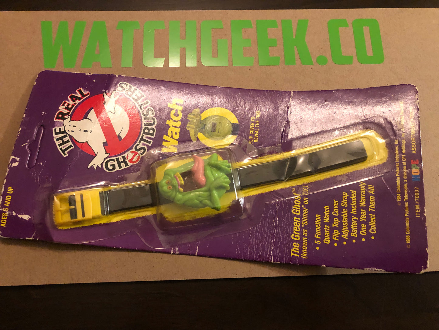 Ghostbusters “Slimer” watch