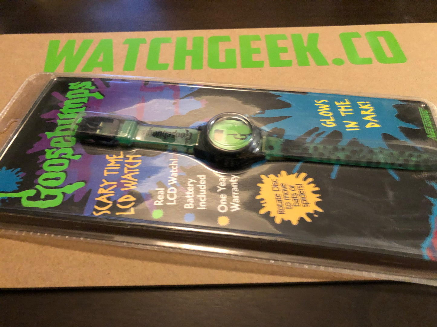 Goosebumps Glow-in-the dark watch