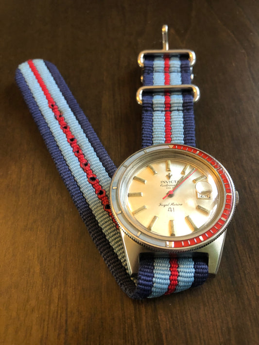 Vintage Invicta “Royal Marine” diver watch