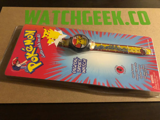 Pokémon Pikachu watch