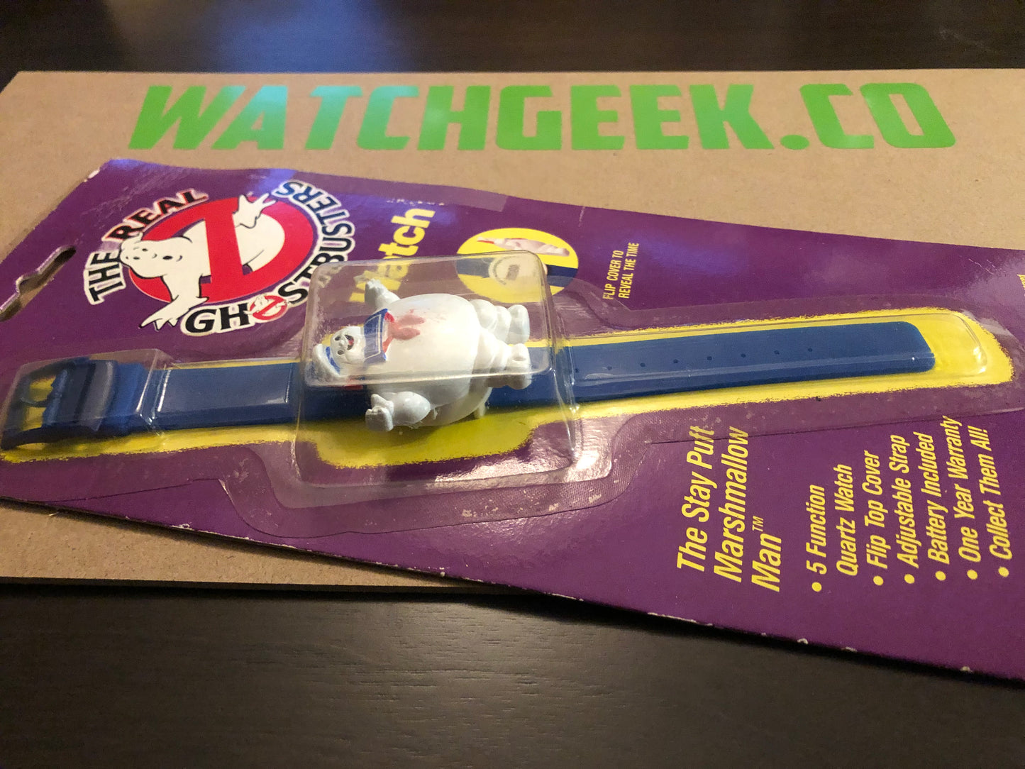 Ghostbusters “Stay Puft Marshmallow Man” watch